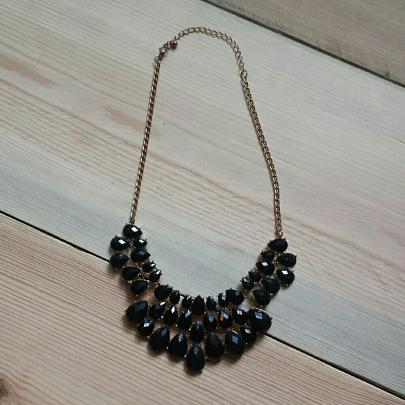 Black and gold necklace