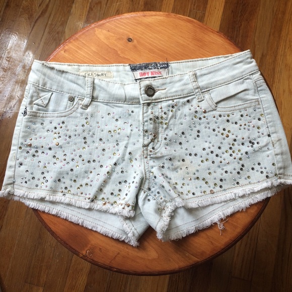 Sparkly Jean Shorts
