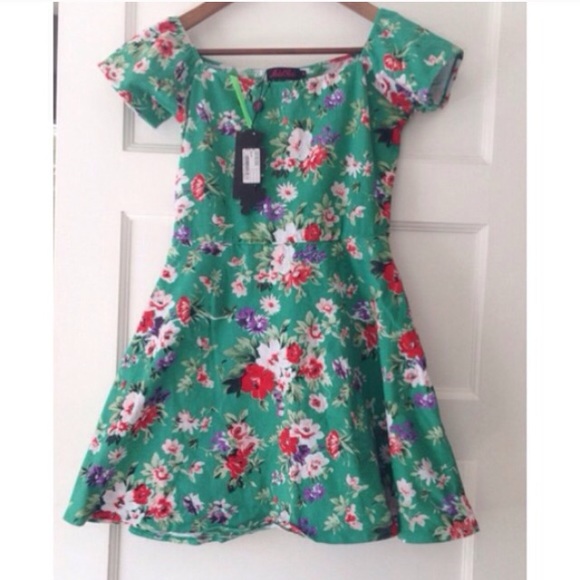 Motel Rocks Floral Dress NWOT