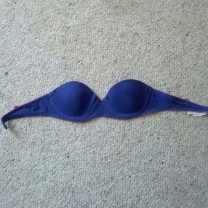 Purple 30A strapless bra