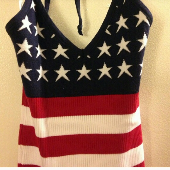 4th of July halter top new