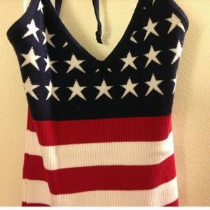 4th of July halter top new