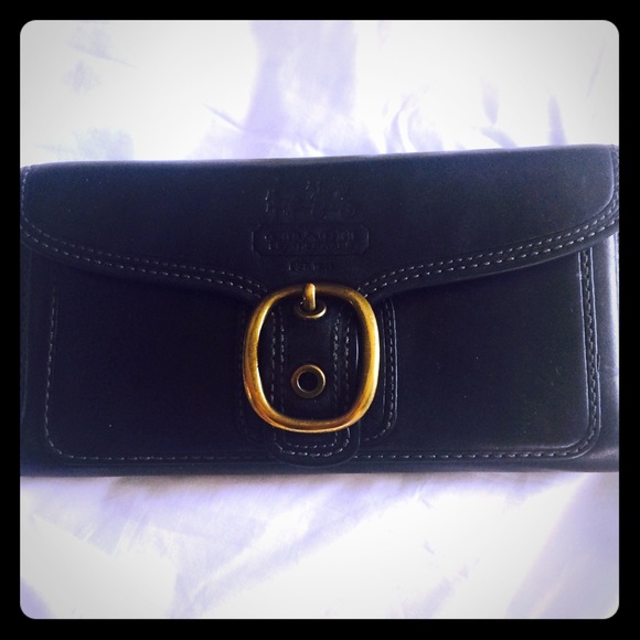**SOLD**Coach Leather Wallet