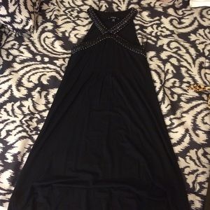 Black sun dress