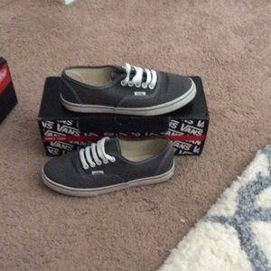 Vans grey color