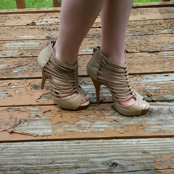 Wild Diva Shoes - FINAL SALE!! Beige shoes