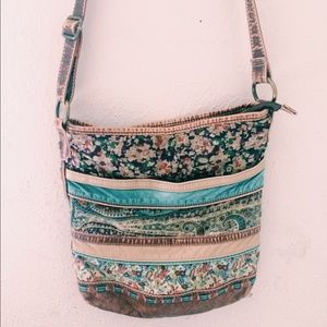 Boho pattern crossbody bag