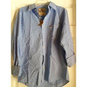 NWT Men's Hollister Button Up