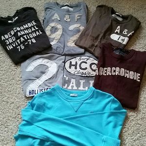 Boys size small bundle of Abercrombie & Hollister