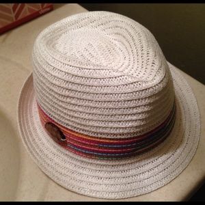 White Panama Jack Straw Fedora