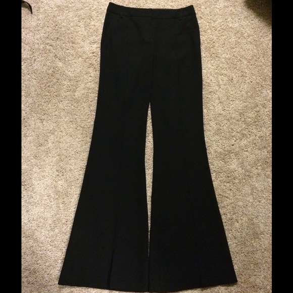 BCBG Black Carly Flare Pant, Never Worn, Size 2