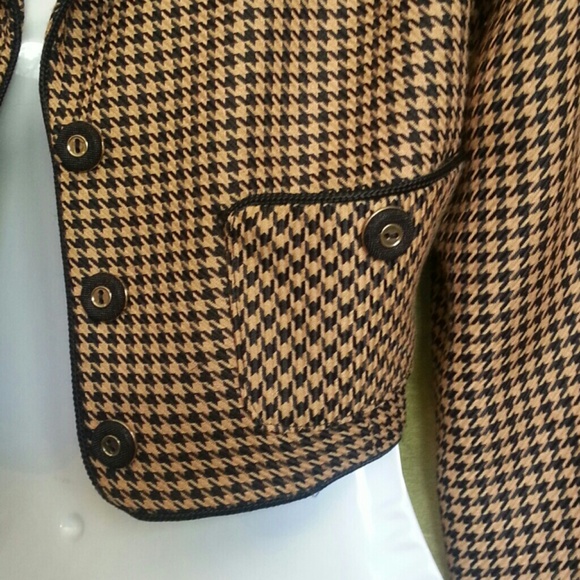Houndstooth midi jacket - Picture 3 of 4