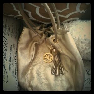 Vintage Michael Kors soft gold leather bag !!!!!