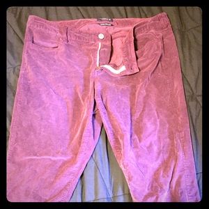 American eagle purple super stretch corduroy pants