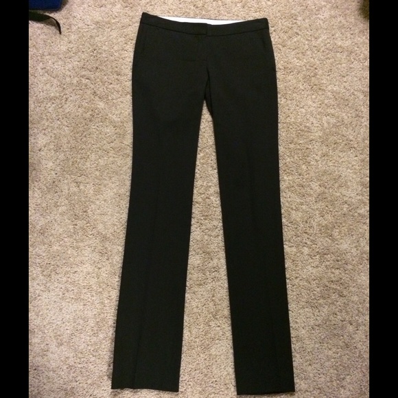 Ellie Tahari Black tapered Leg Dress Pant, Size 2 - Picture 1 of 3