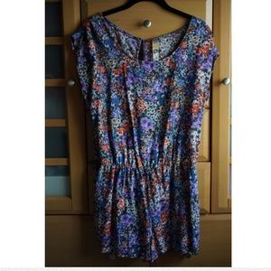 Floral romper (shorts)