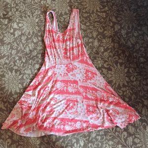 Urban outfitters orange and cream sundress