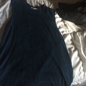 Tribal elephant muscle tee