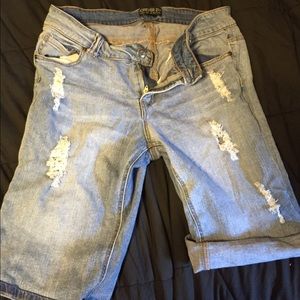 Forever 21+ stretch Bermuda shorts