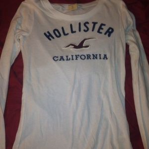 Long sleeve logo top