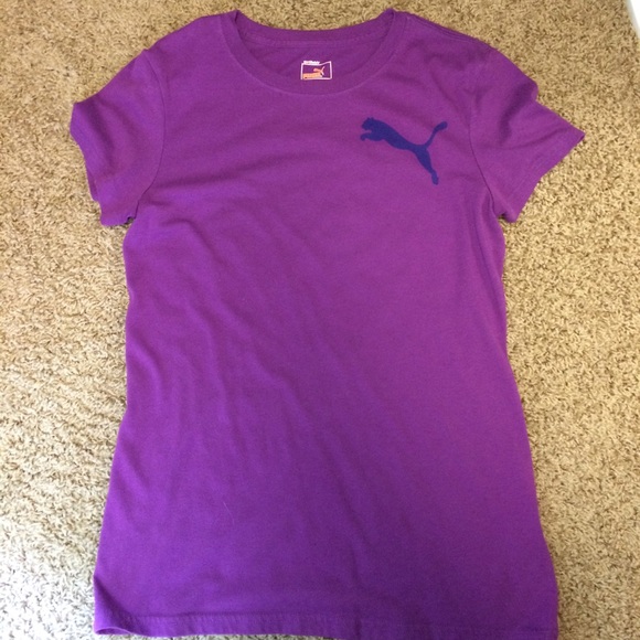Purple Puma Shirt size Large