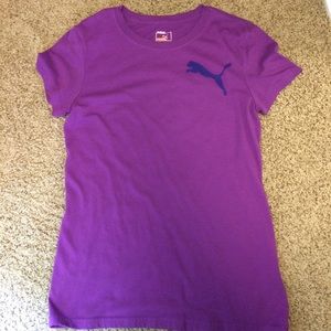 Purple Puma Shirt size Large