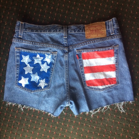 Home made high-wasted shorts. - Picture 1 of 1
