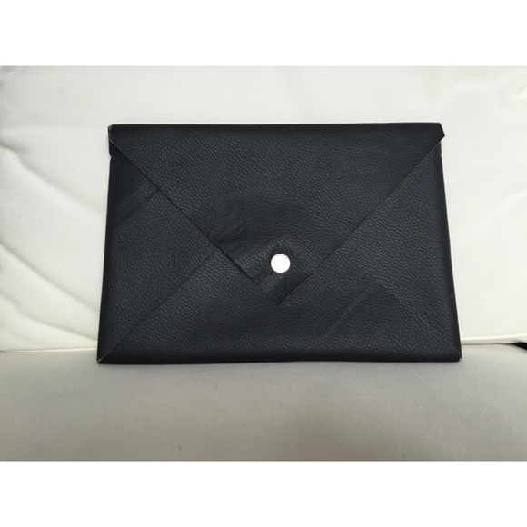 Black clutch or computer case
