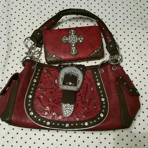 Purse and clutch wallet set