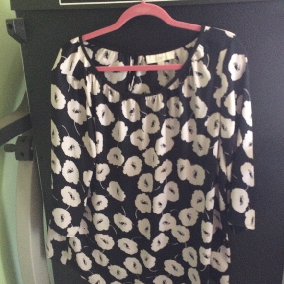 Ann Taylor Loft 3/4sleeve top