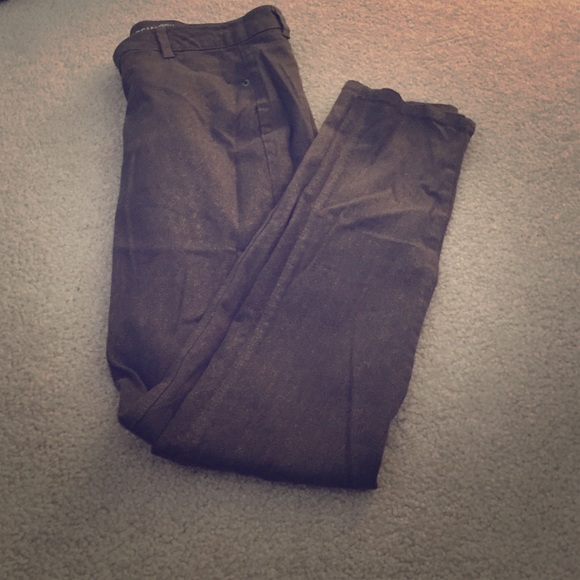 Gold sparkle skin jeans