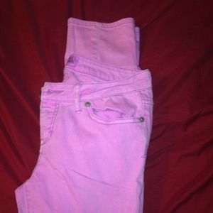Purple/ lilac skinny jeans