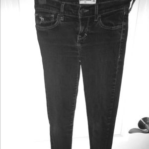 Abercrombie kids slim fit denim jeans no holes