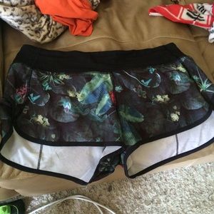 Lululemon Speed Shorts in Curious Jungle