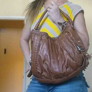 Carlos Santana leather purse