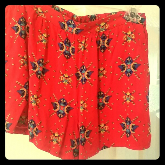 Tribal Print Shorts