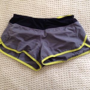 Lulu running shorts