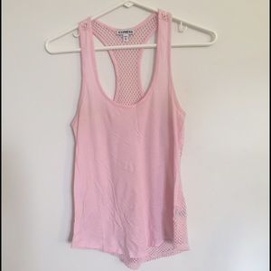Pink tank top