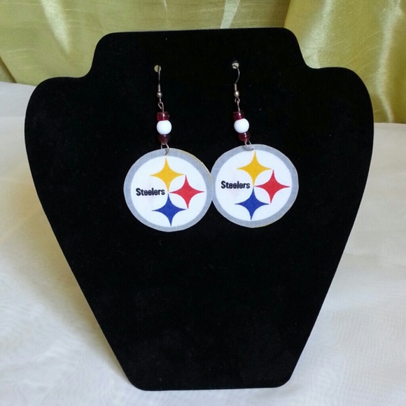 Steelers Nation Team Spirit Earrings - Picture 1 of 1