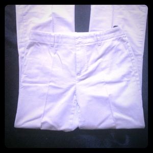 Gap flat front chinos with a cuff