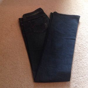 Refuge denim jeans, size 3L, dark wash