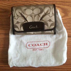 Authentic coach wallet