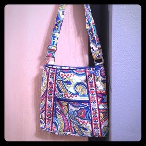 Vera Bradley Hipster crossbody in Marina Paisley