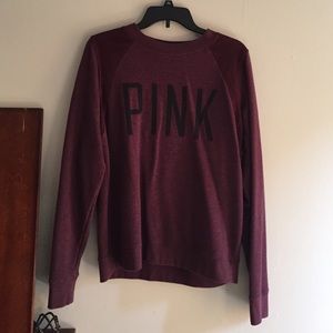 Maroon Pink Sweatshirt