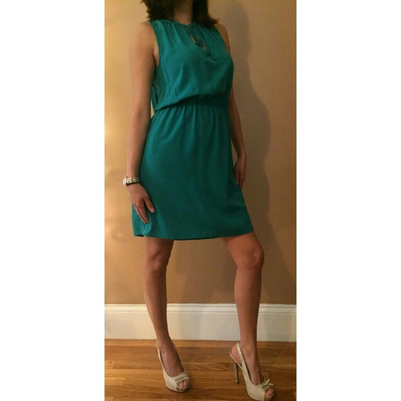 Bar III Green Dress