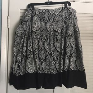 Black & White Skirt