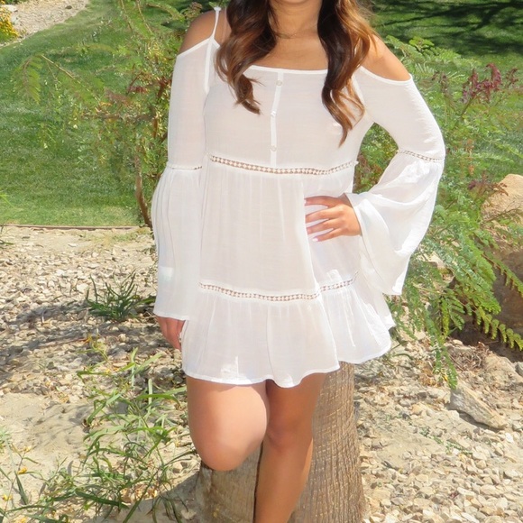 Bell Sleeve Dress/Tunic Sz Small
