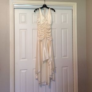 Ivory halter dress