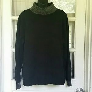 Black turtleneck