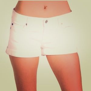 All Mankind 7 short - light Blue